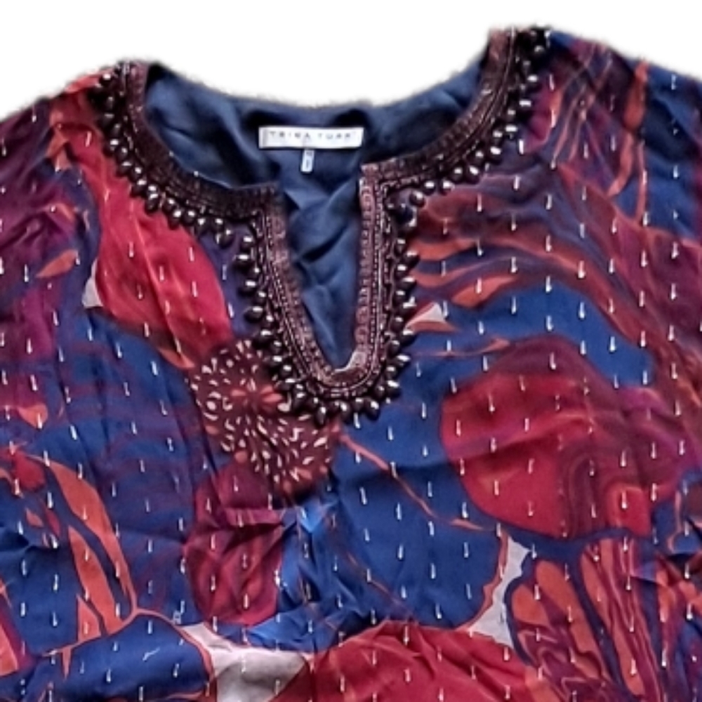 Trina Turk "Ida Dress" multicolored floral dress - Picture 6 of 11